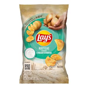 Batata Rústica Sabor Cream Cheese Lays 68g