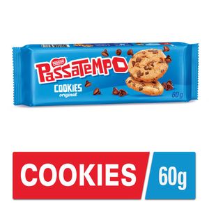 Cookie De Leite Com gotas De Chocolate Passatempo 60g