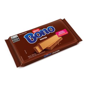 Biscoito Wafer Recheio Chocolate Bono 110g