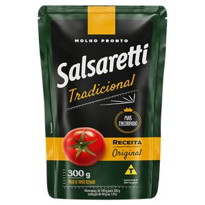 Molho De Tomate Tradicional Salsaretti 300g