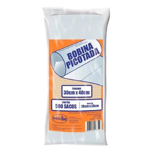 Saco Plástico Picotado 30X40Cm Embali-Bag 500Un