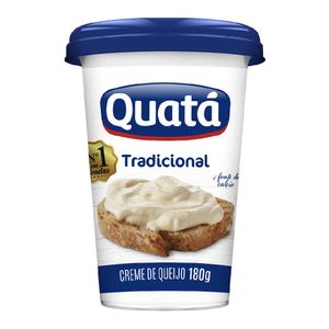 Creme De Queijo Tradicional Quatá 180g