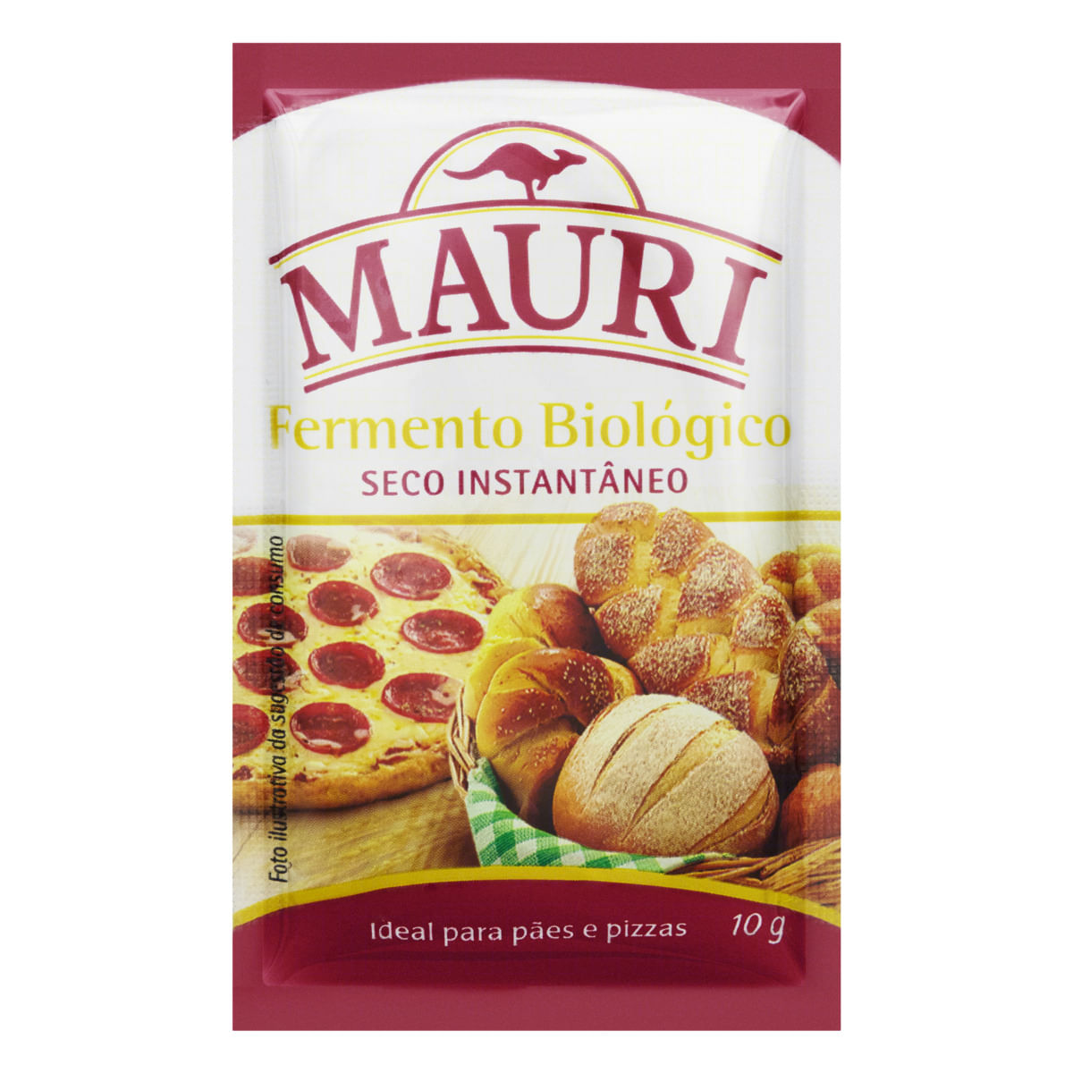 Fermento Biológico Seco Instantâneo Mauri Sachê 10g | Preparo Para ...
