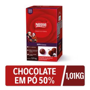 Chocolate Em Pó Solúvel 50% Cacau Profissional Nestlé 1,01Kg