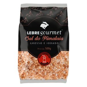 Sal Do Himalaia Lebre gourmet grosso Iodado 500g