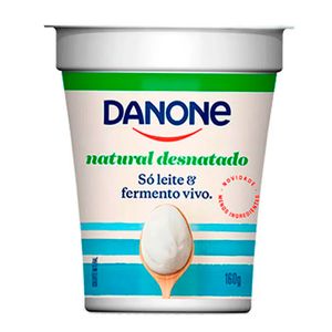 Iogurte Natural Danone Desnatado 160g