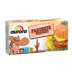 Faroeste Burger Aurora 672g