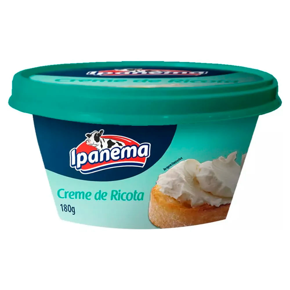 Creme De Ricota Ipanema 180g | Lácteos | Gigavc
