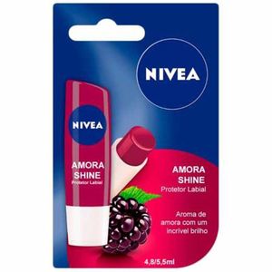 Hidratante Labial Nivea Amora Shine 4,8g