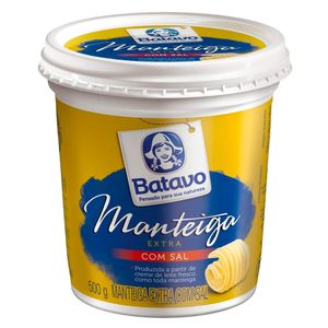 Manteiga Com Sal Batavo 500g