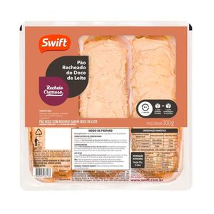 Pão Doce Swift Recheado Doce De Leite 300g