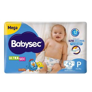 Fralda Babysec Ultra Mega P C/42