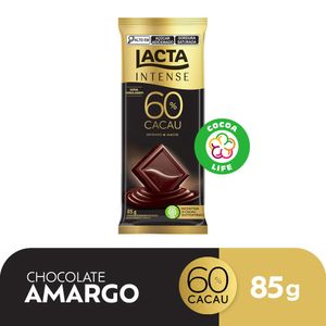 Chocolate Lacta Intense 60% Cacau Original 85g