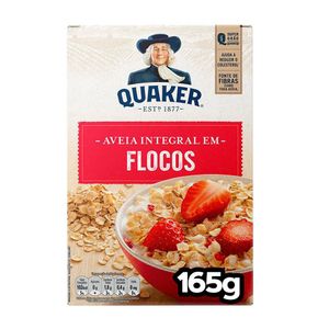 Aveia Em Flocos Regulares Quaker 165g