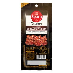 Salame Com Borda Pimenta Seara Gourmet 100G