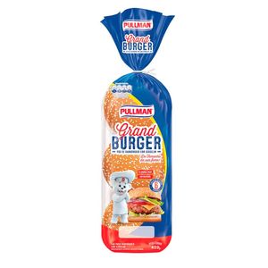Pão De Hambúrguer grand Burger Brioche Pullman 420g