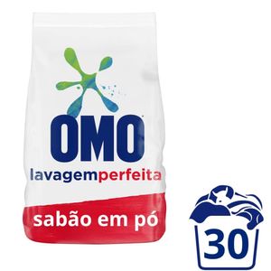 Sabão Em Pó Lavagem Perfeita Omo 2,4Kg