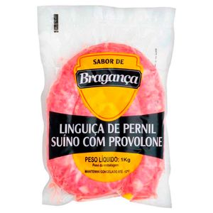 Linguiça De Pernil Suíno Sabor De Bragança Provolone 1Kg