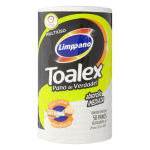 Pano Toalex Limppano Multiuso Com 50 Unidades