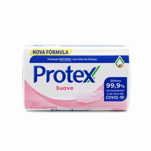 Sabonete Em Barra Protex Suave 85g