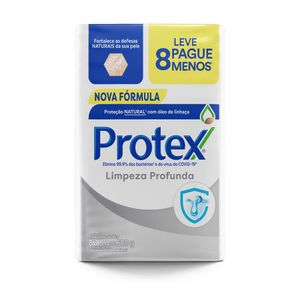 Sabonete Limpeza Profunda Protex 8Un