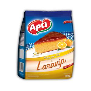 Mistura Para Bolo Sabor Laranja Apti 400g