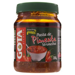 Pasta De Pimenta Vermelha Maratá gota Ardida Vidro 200g