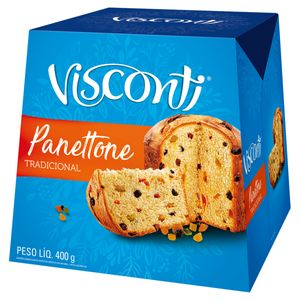 Panettone Visconti Frutas Embalagem 400g