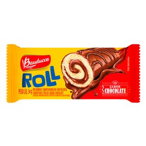 Bolinho Bauducco Roll 34g Chocolate