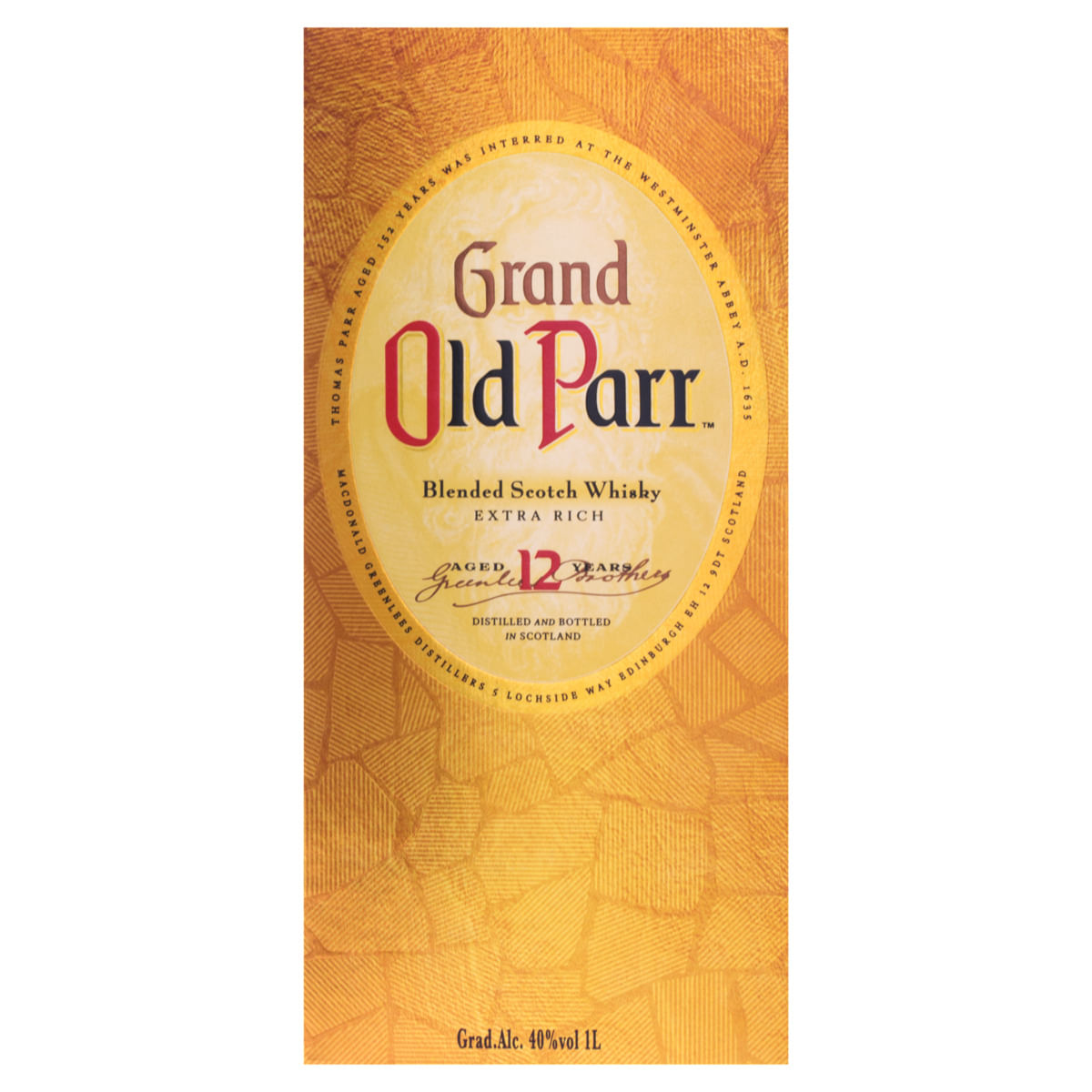 Whisky Grand Old Parr 12 Anos 1L | Whisky | Gigavc