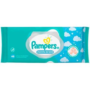 Lenço Umedecido Cuidado De Bebê Pampers Pacote 48 Unidades