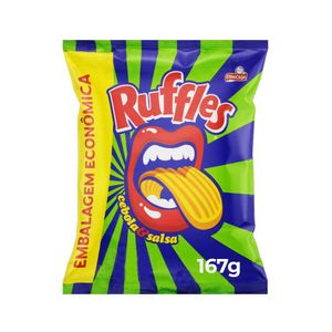 Batata Ondulada Sabor Cebola E Salsa Ruffles Elma Chips 167g