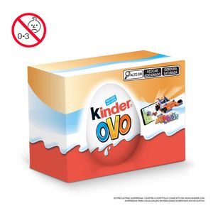 Chocolate Kinder Ovo Menino Kinder 20g Com 2Un