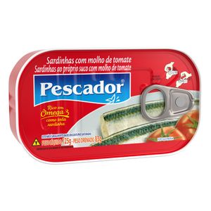 Sardinha Ao Molho De Tomate Pescador 75G