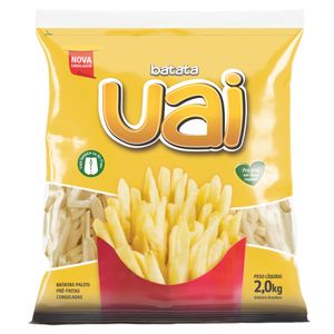 Batata Palito Congelada Uai 2Kg