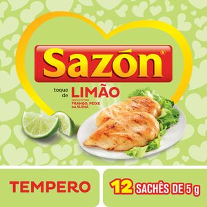 Tempero Em Po Sazon 60G Toque Limao