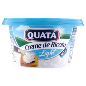 Creme De Ricota Light Quatá 150g