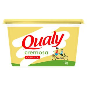 Margarina Cremosa Com Sal Qualy 1Kg