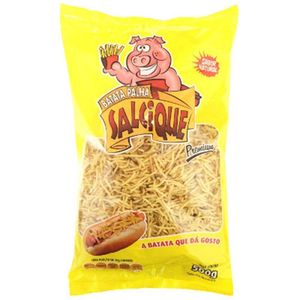 Batata Palha Salsique Pacote 500g