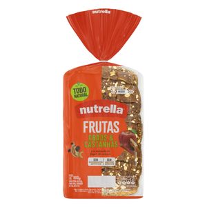 Pão De Forma Frutas, grãos E Castanhas Nutrella 500g