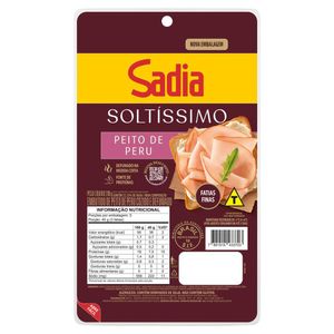 Peito De Perú Soltíssimo Defumado Fatiado Sadia 200g