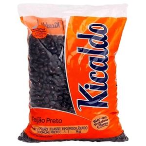 Feijão Preto Tipo 1 Kicaldo 1Kg