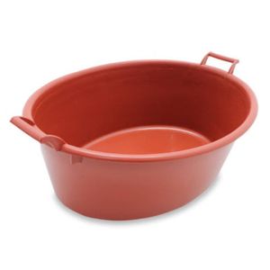Bacia Oval gigante Com Alça Plasnew 40L