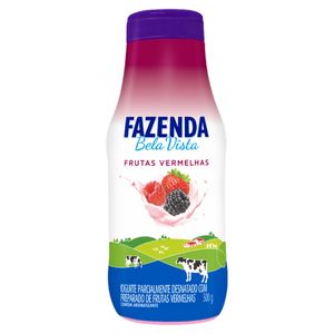 Iogurte Frutas Vermelhas Fazenda Bela Vista 500Ml