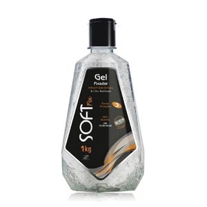 Gel Fixador Soft Incolor Mega Fixação Pote 1Kg