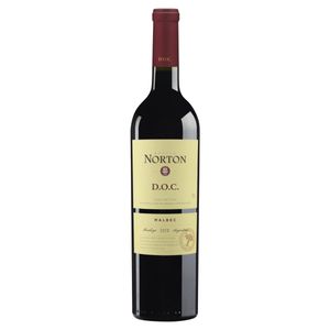 Vinho Argentino Tinto D.O.C Malbec Norton 750Ml