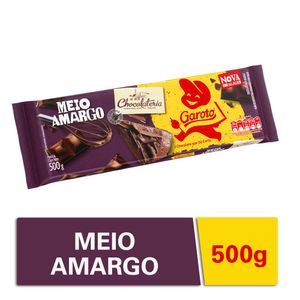 Cobertura Choc Garoto 500g Meio Amargo