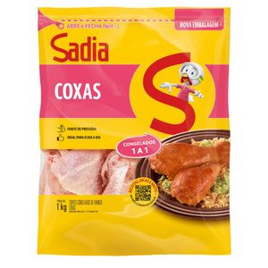 Coxas De Frango Congeladas Sadia Zip 1Kg