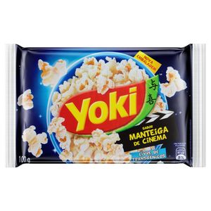 Pipoca Para Micro-Ondas Manteiga De Cinema Yoki 100g