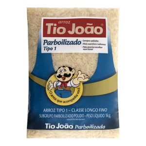 Arroz Parbolizado Tio João 1Kg